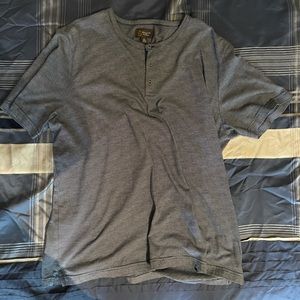 Blue striped shirt 2xl